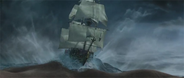 Le Bateau sous la tempête